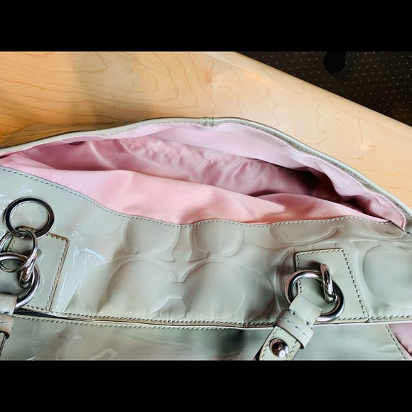 COACH Gallery Embossed Patent Leather Bag - Picture 11 of 12
